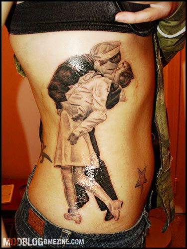  an Iwo Jima flag raising tattoo 