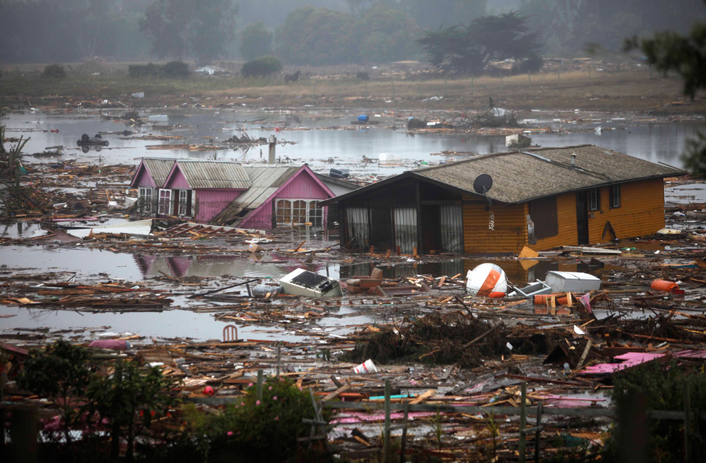 chilean tsunami damage