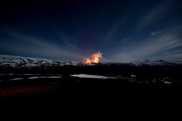 Iceland volcano