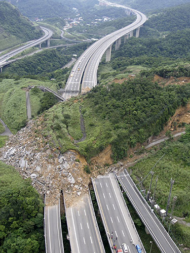 landslide Taiwan