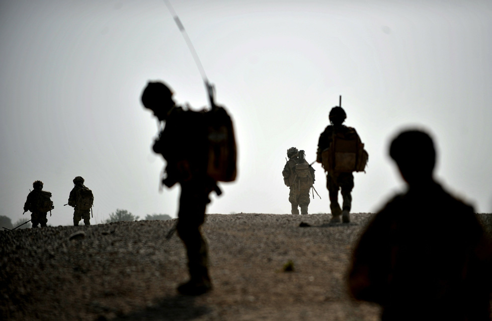 Afghan patrol, Gurkhas