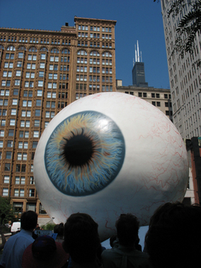 Tony Tasset, Eye, Chicago
