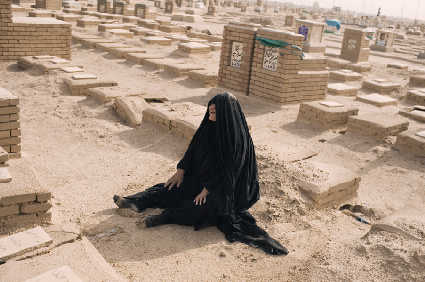 Iraqi mother grieving