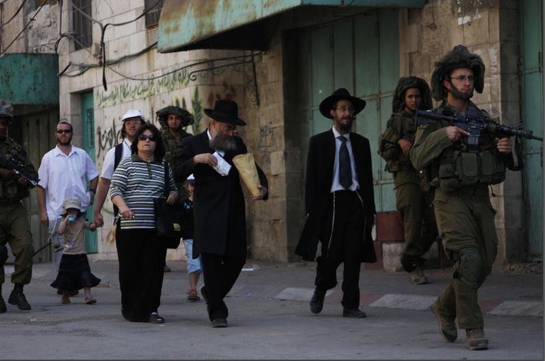 settlers in hebron