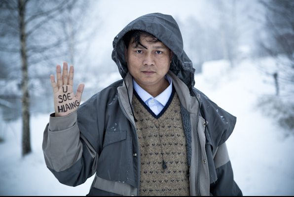 Burmese prisoner in exile