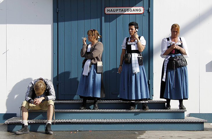 Oktoberfest workers
