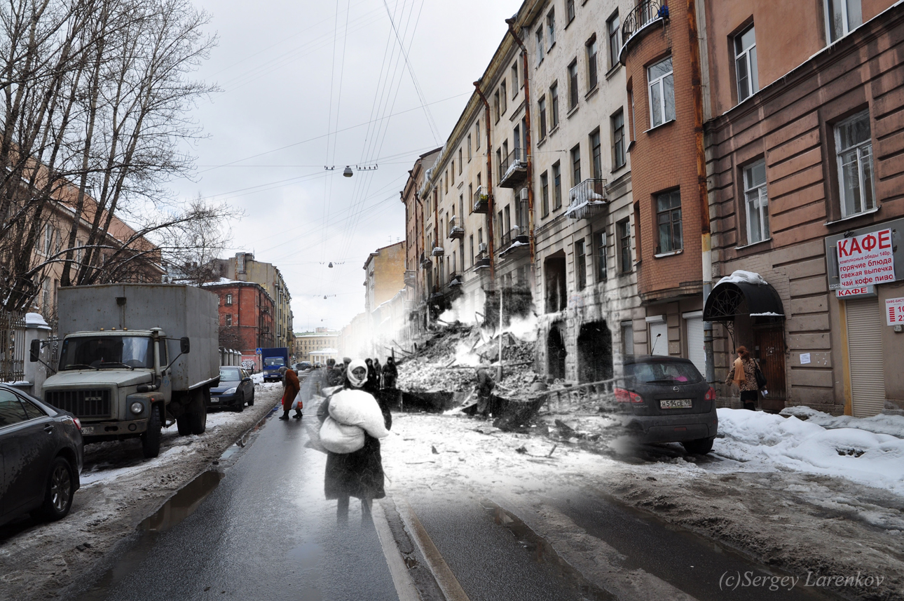 Sergey Larenkov woman in street