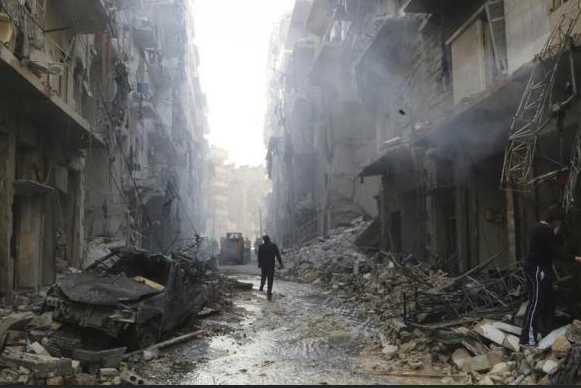 Aleppo ruins 2014