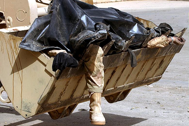 Iraq war dead payloader