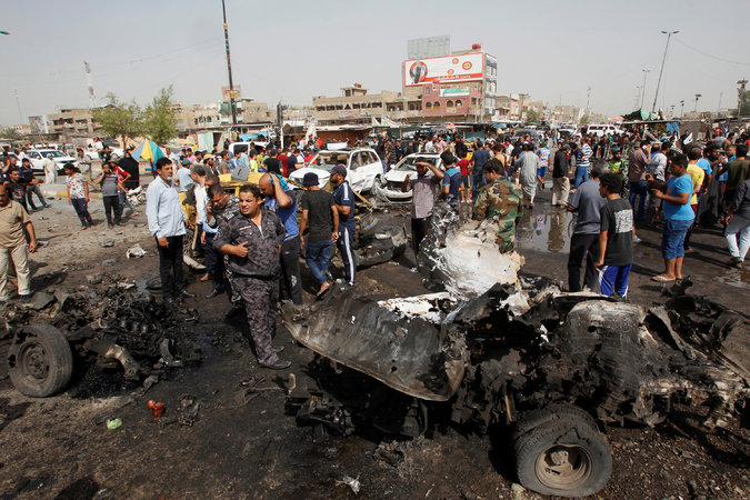 Iraq bombing aftermath